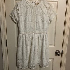 Altar’d State White Lace Dress - Large